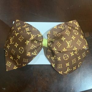 handmade hair bow clip